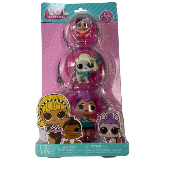 LOL Surprise 3 Pack Figures Dolls & Pets Gift Set – New Sealed - Picture 1 of 3
